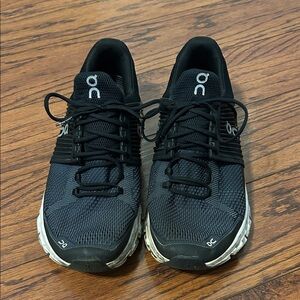 On Men's Black Running Sneakers